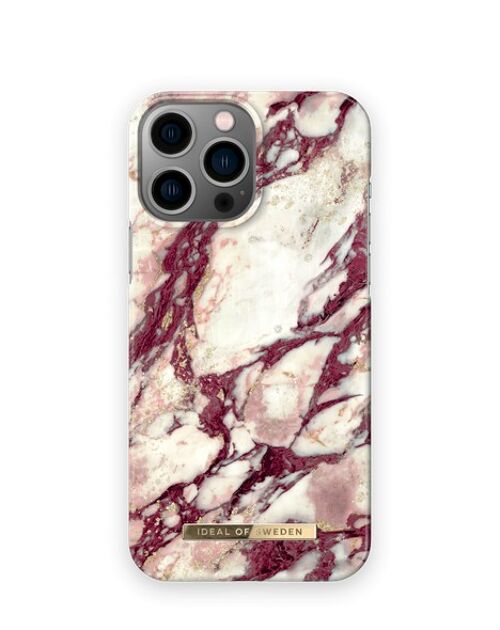 Fashion Case iPhone 13 Pro Max Calacatta Ruby Marble