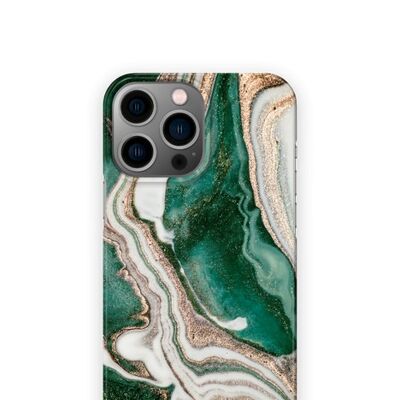 Fashion Case iPhone 13 Pro Max Golden Jade Marble