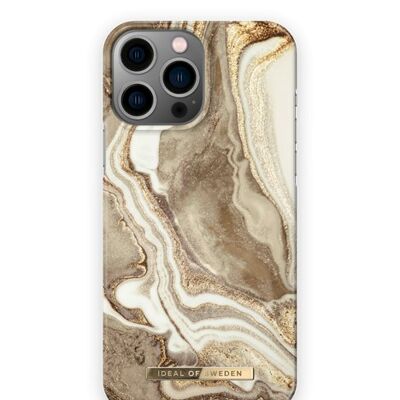 Fashion Case iPhone 13 Pro Max Golden Sand Marble