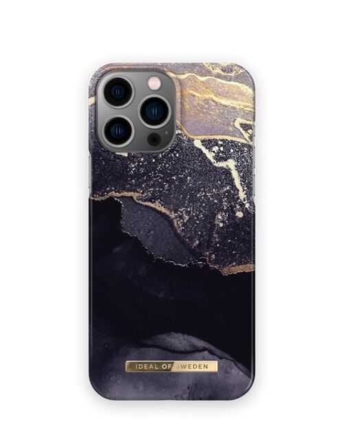 Fashion Case iPhone 13 Pro Max Golden Twilight Marble