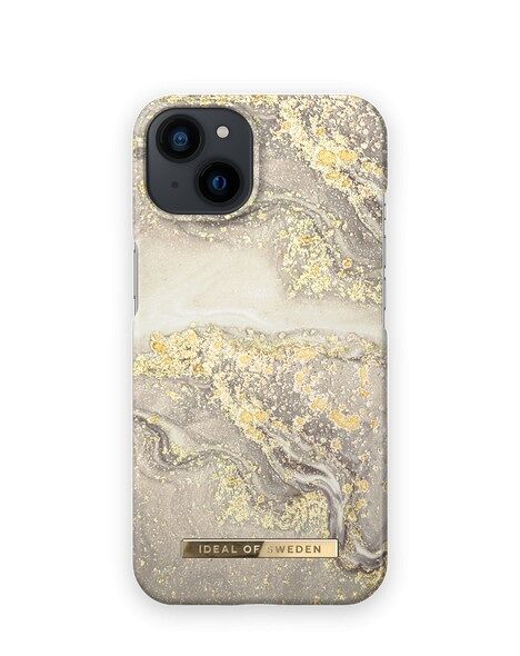 Fashion Case iPhone 13 Sparkle Greige Marble