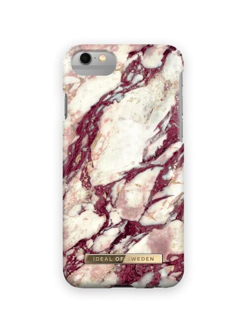 Fashion Case iPhone SE Calacatta Ruby Marble
