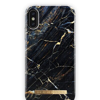 Custodia alla moda per iPhone X Port Laurent in marmo