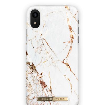 Custodia Fashion iPhone XR Carrara Gold