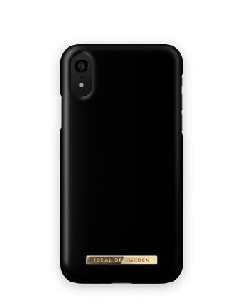 Coque Fashion iPhone XR Noir Mat 1