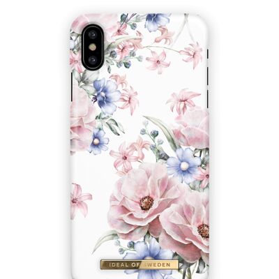 Fashion Case iPhone XS Romanticismo floreale