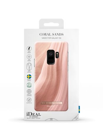 Coque Fashion T.Lindgren Galaxy S9 Coral Sands 3