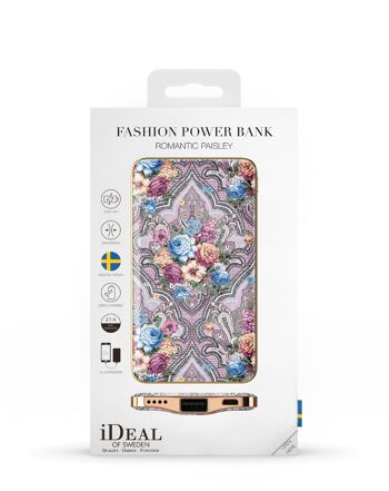 Fashion Power Bank Romantique Paisley 3