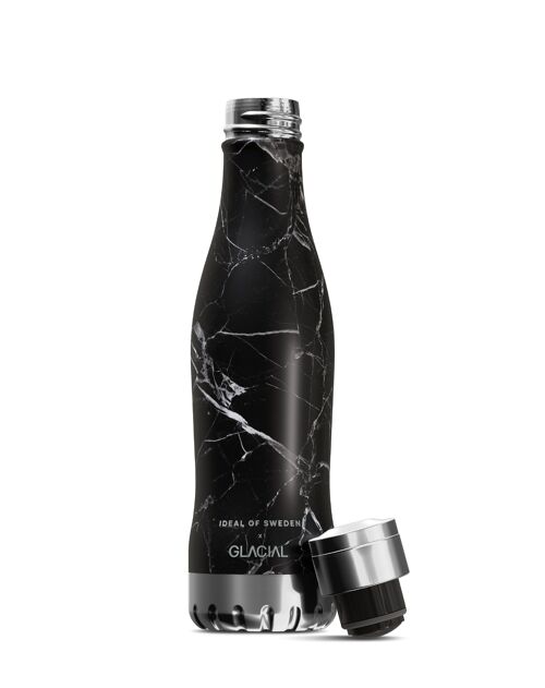 IDEAL x GLACIAL Bottle Black Marble