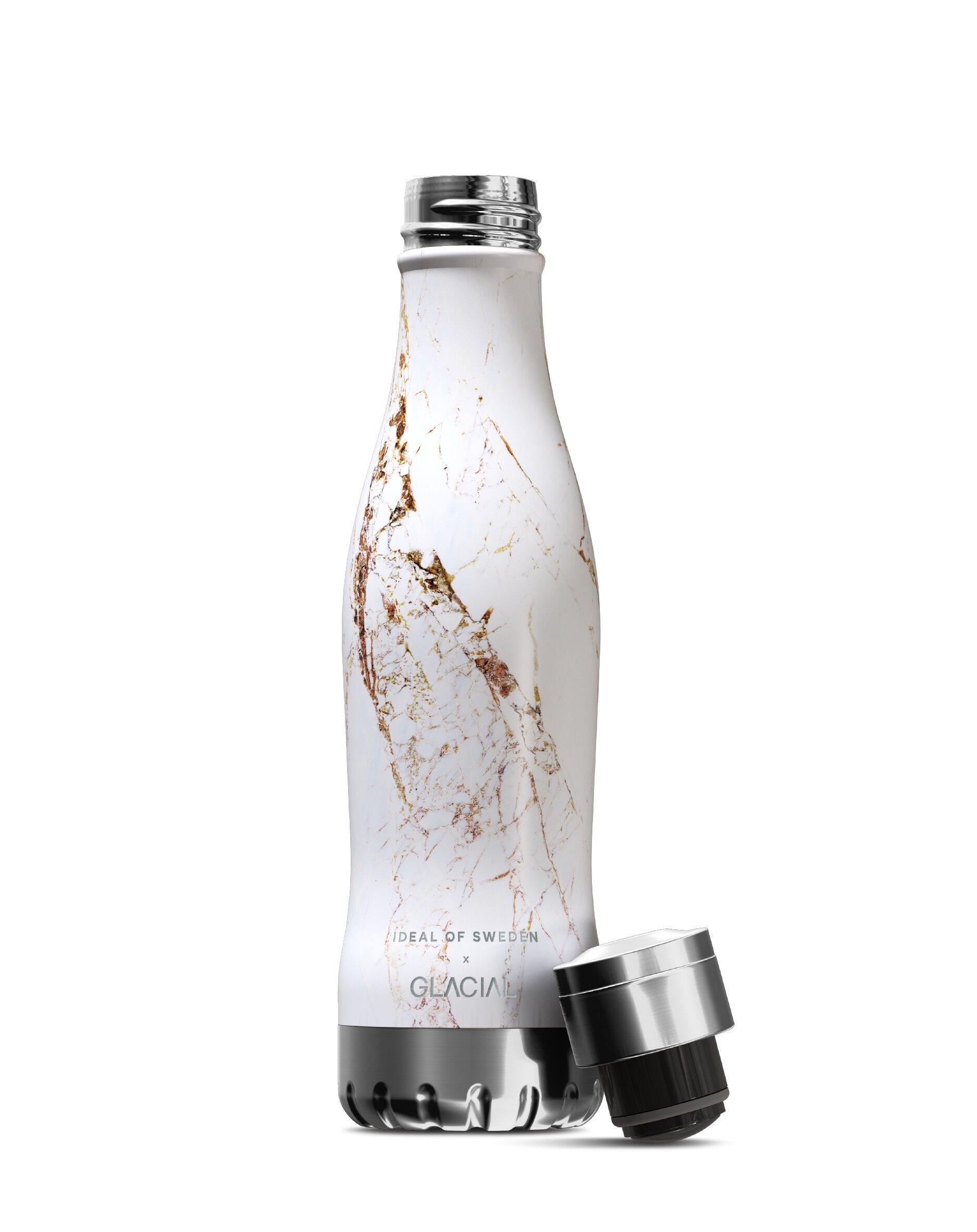 IDEAL x GLACIAL Bottiglia Carrara Gold