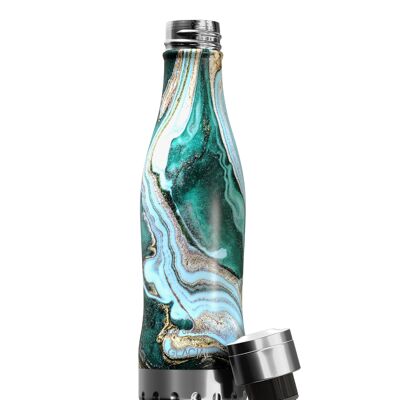 IDEAL x GLACIAL Flasche Golden Jade Marble