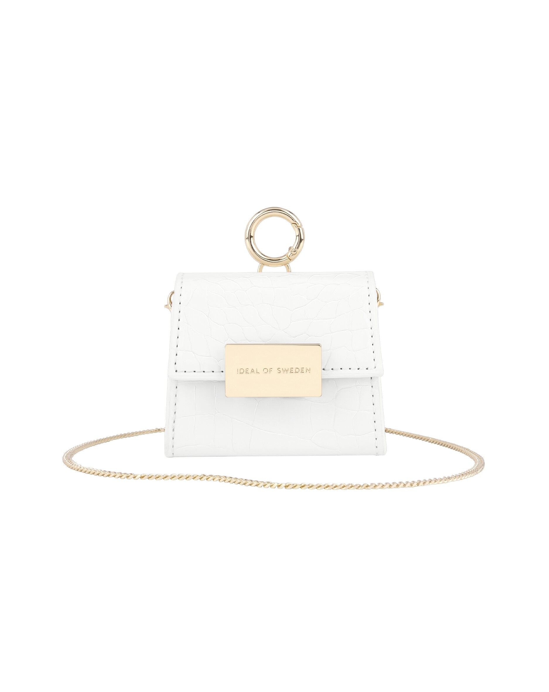 Borsa Mini Lilou AirPods Cocco Bianco