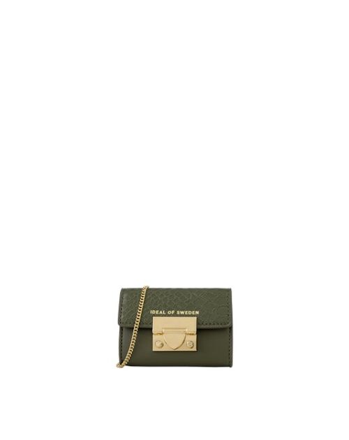 Liv Wallet Mini Bag Green Snake