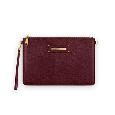 Louvre Pouch Burgundy