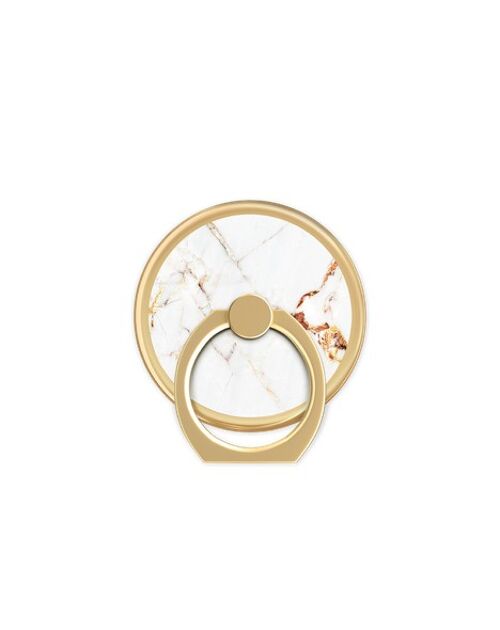 Magnetic Ring Carrara Gold Marble