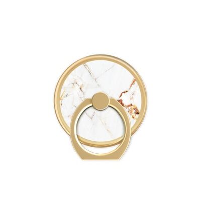Magnetic Ring Carrara Gold Marble