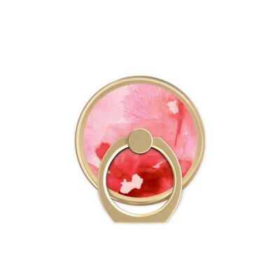Montura de anillo magnético Coral Blush Floral