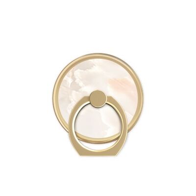 Magnetic Ring Mount Rose Pearl Marble