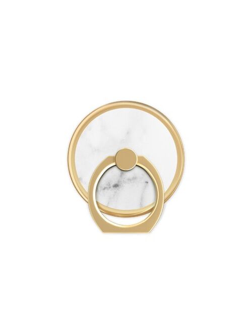 Magnetic Ring Mount White Marble