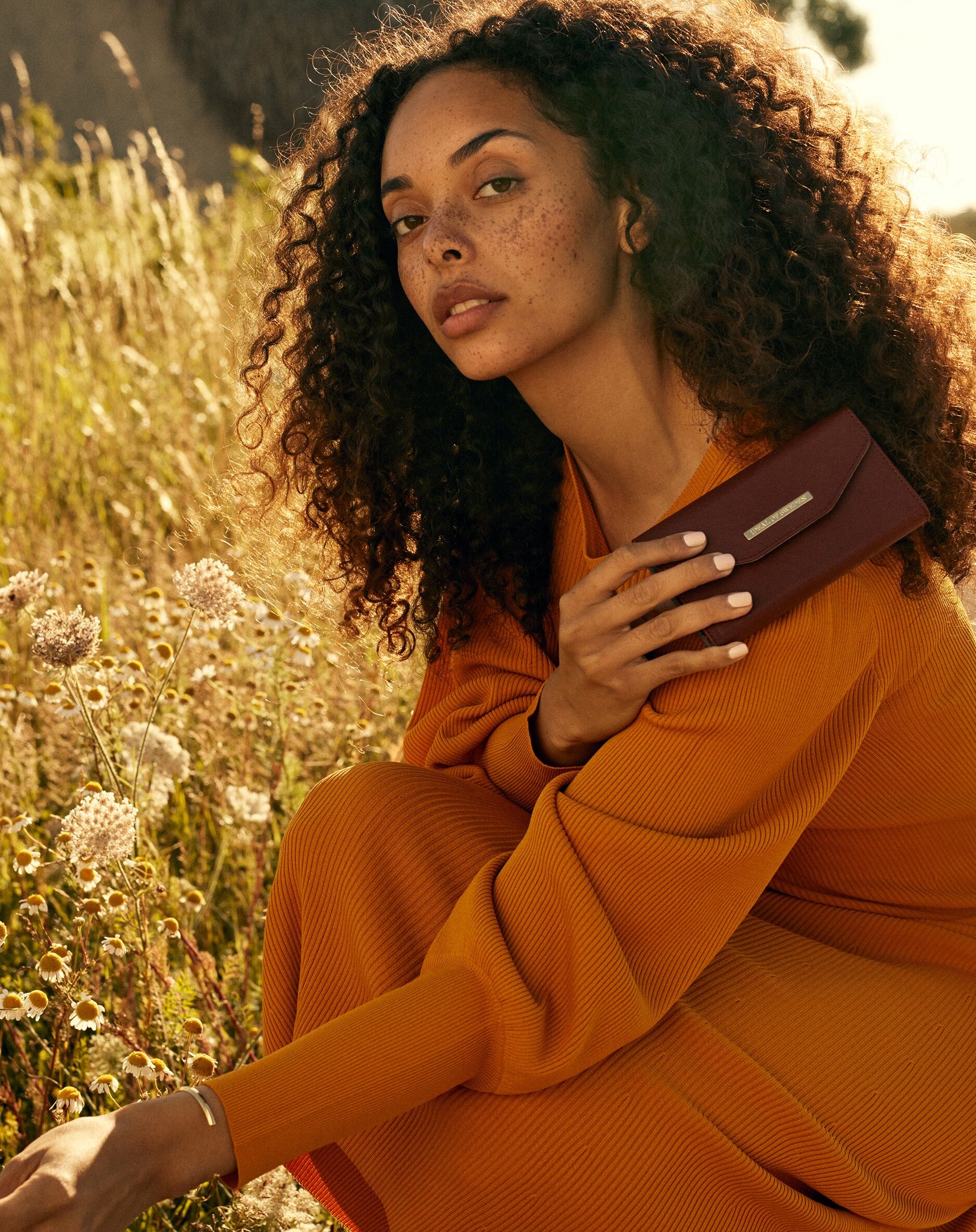 Mayfair Clutch iPhone 11 Pro Burgund