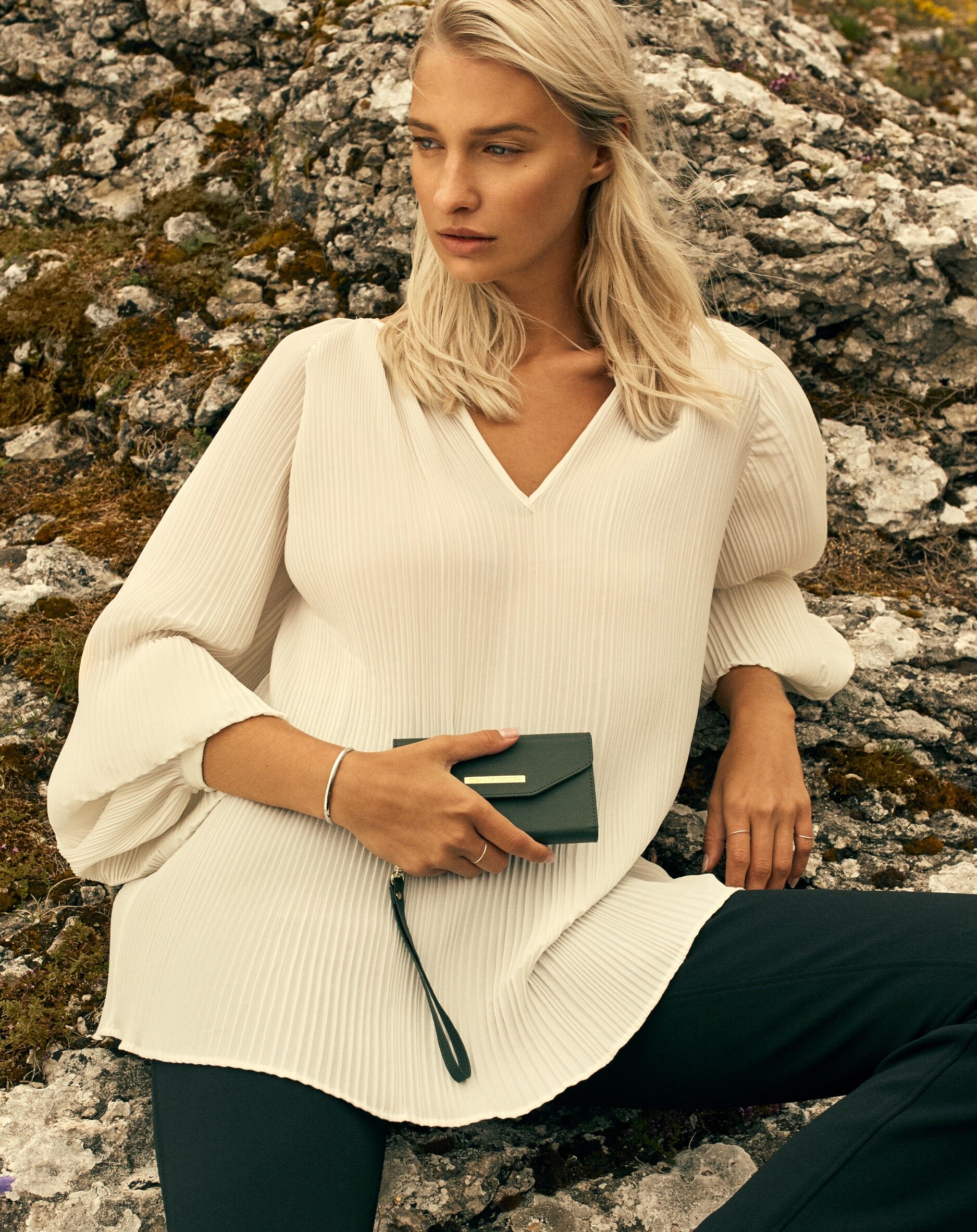 Mayfair Clutch iPhone 11 Pro Grün