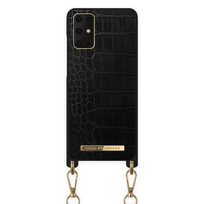 Funda Collar Galaxy S20 + Jet Black Croco