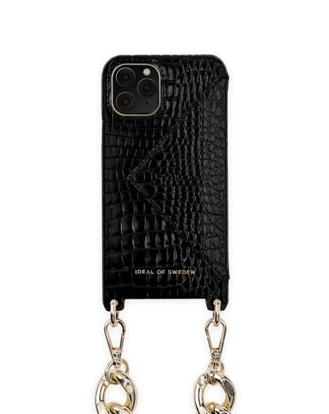 【iDEAL OF SWEDEN】Black Croco☆スマホケース Amazon.com: iDeal Of Sweden Neo Noir Croco Case for Apple
