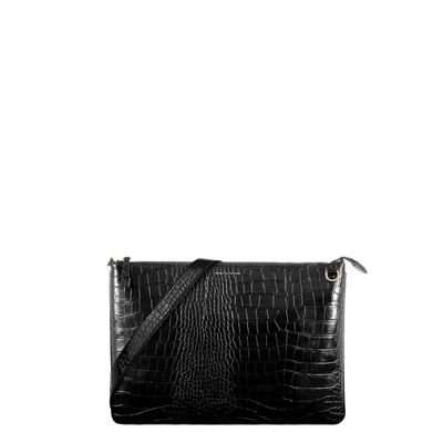 Noel Laptop Bag 16" Black Croco