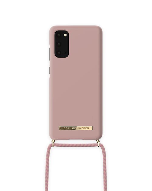 Ordinary Phone Necklace Case Galaxy S20 Misty Pink