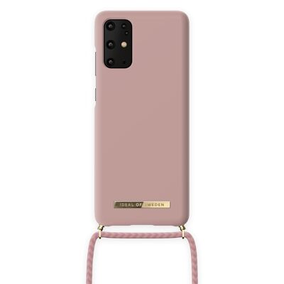 Custodia con collana per telefono ordinario Galaxy S20 Plus Misty Pink