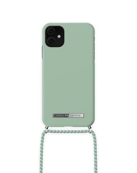 Custodia per collana per telefono ordinario iPhone XR Spring Mint