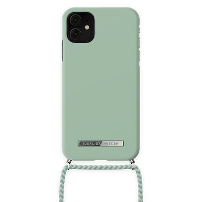 Custodia per collana per telefono ordinario iPhone XR Spring Mint