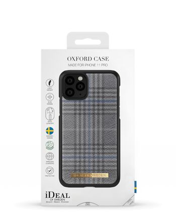 Coque Oxford iPhone 11 Pro Grise 3