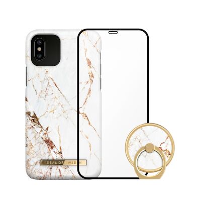 Bedrucktes Bundle Trio iPhone 11 Pro Carrara Gold
