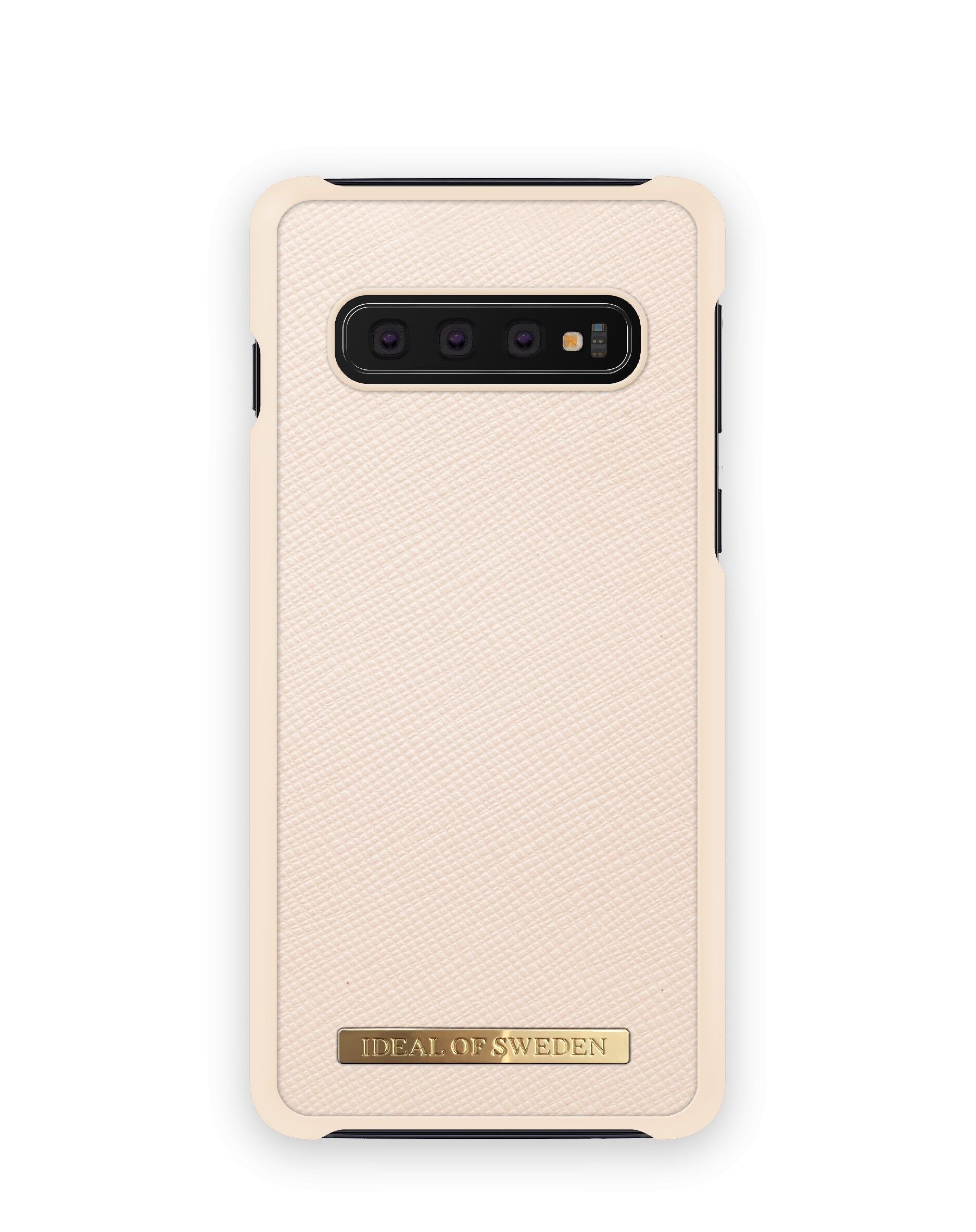 Funda Saffiano Galaxy S10 Beige