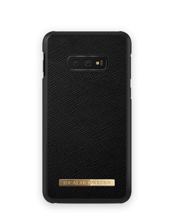 Coque Saffiano Galaxy S10E Noir 1