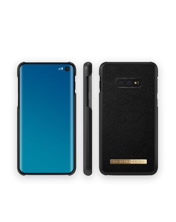 Coque Saffiano Galaxy S10E Noir 8