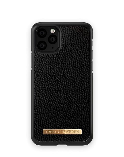 Saffiano Case iPhone 11 Pro Black