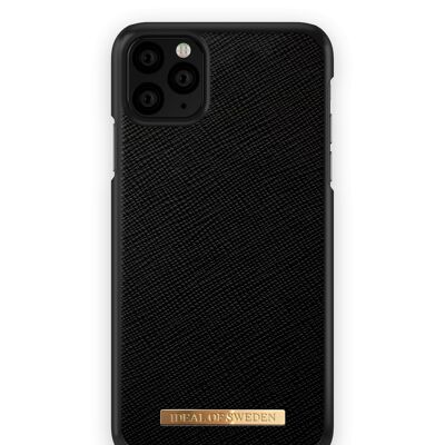 Saffiano Case iPhone 11 Pro Max Black