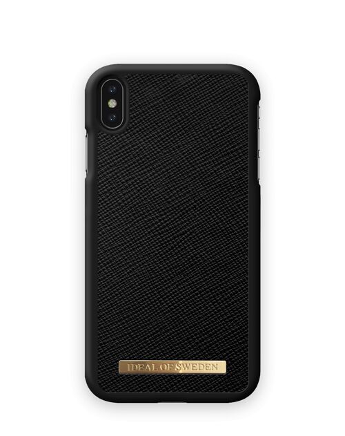 Saffiano Case iPhone XS Max Black