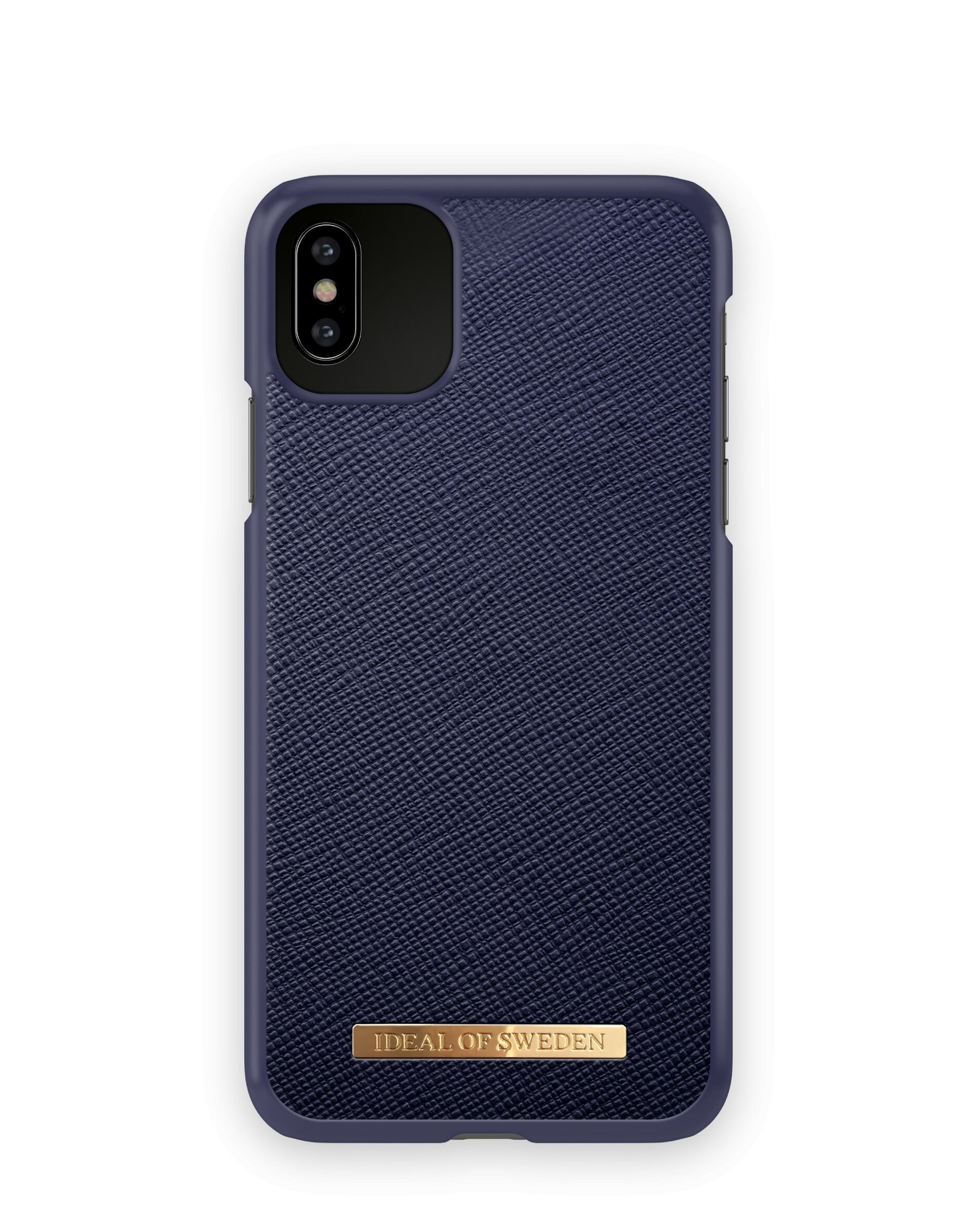 Funda Saffiano iPhone XS MAX Azul marino