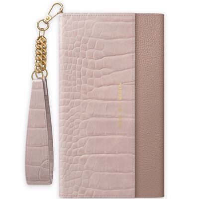 Signature Clutch Galaxy S20 Misty Rose Kroko