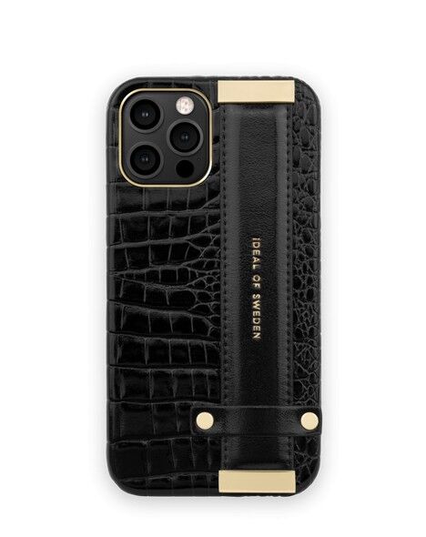 Statement Case 12 Pro Max Neo Noir Croco Tragegriff