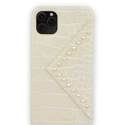 Statement Case iPhone 11 Pro Max Beatstuds Cream Croco