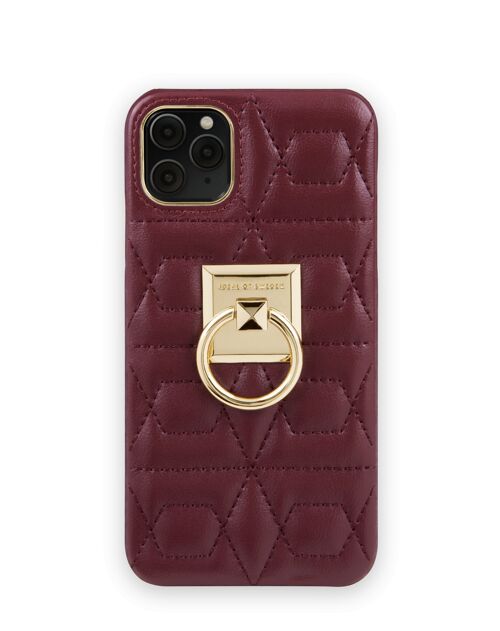 Statement Case iPhone 11 Pro Max Quilted Ruby