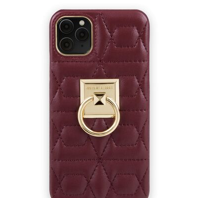 Statement-Hülle iPhone 11 Pro Max Quilted Ruby