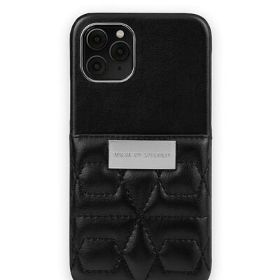 Statement Case iPhone 11 Pro trapuntato nero - Mini tasca