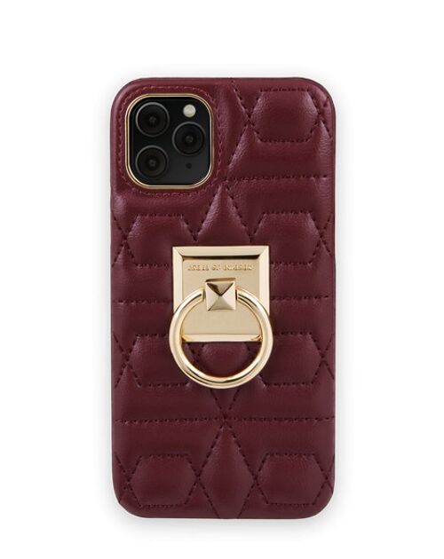 Statement Case iPhone 11 Pro Quilted Ruby