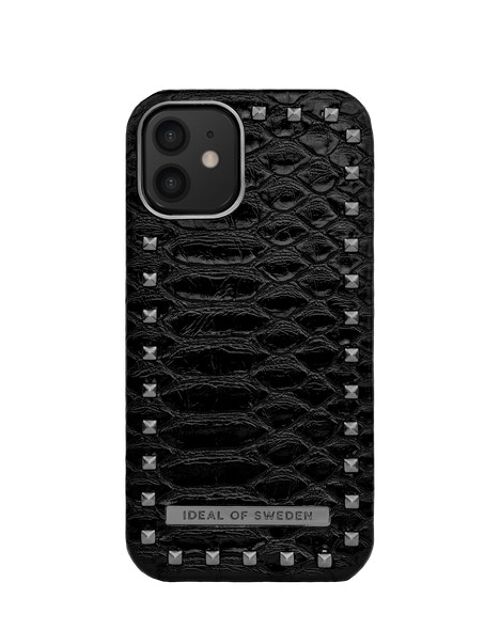 Statement Case iPhone 12 Mini Beatstuds Black Snake