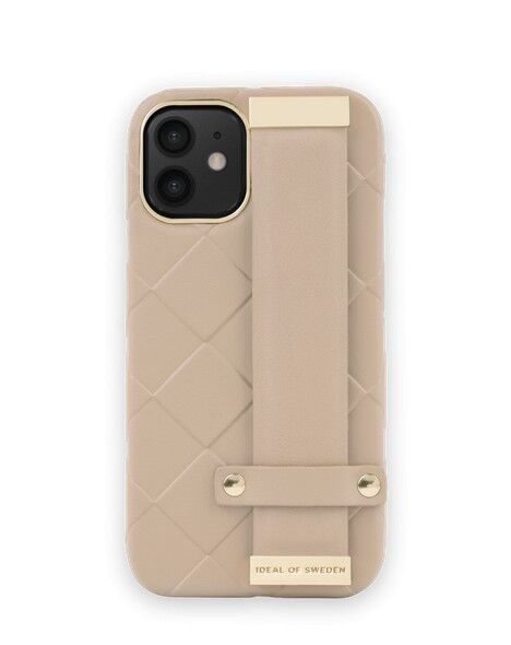 Statement Case iPhone 12 Mini Braided Light Camel